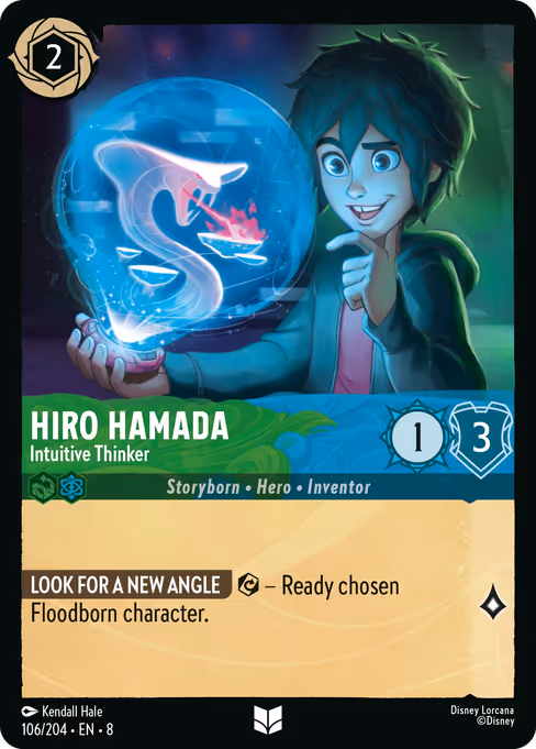 Hiro Hamada - Intuitive Thinker