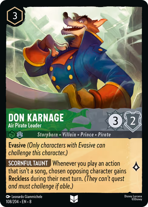 Don Karnage - Air Pirate Leader