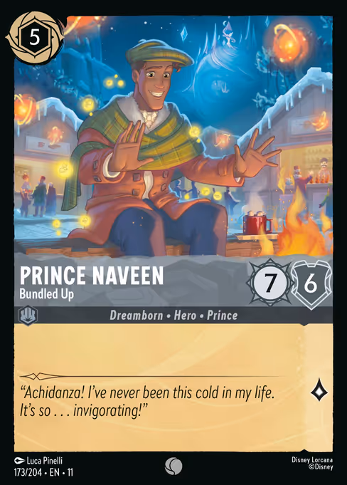 Prince Naveen - Bundled Up