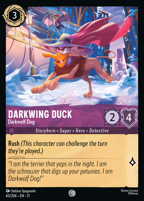 Darkwing Duck - Darkwolf Dog