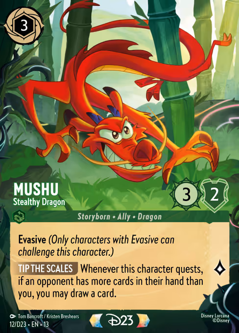 Mushu — Stealthy Dragon