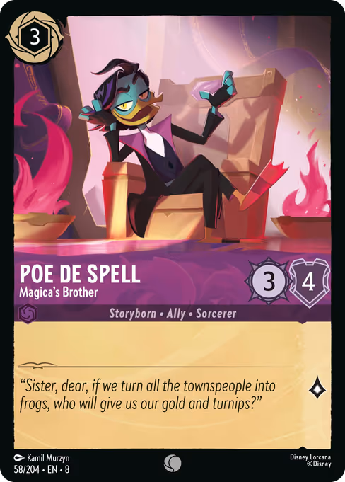 Poe De Spell - Magica's Brother