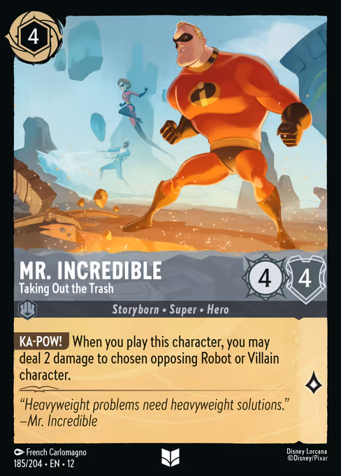 Mr. Incredible Taking Out the Trash