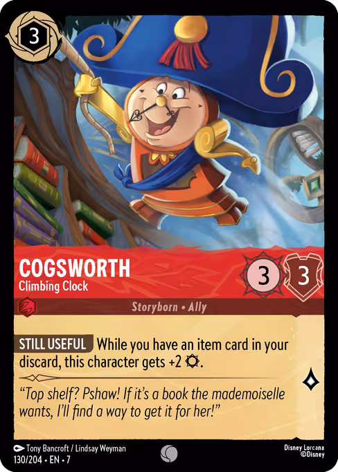 Cogsworth - Climbing Clock