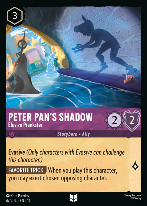 Peter Pan's Shadow — Elusive Prankster