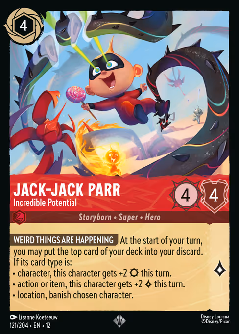 Jack-Jack Parr Incredible Potential