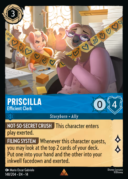 Priscilla — Efficient Clerk