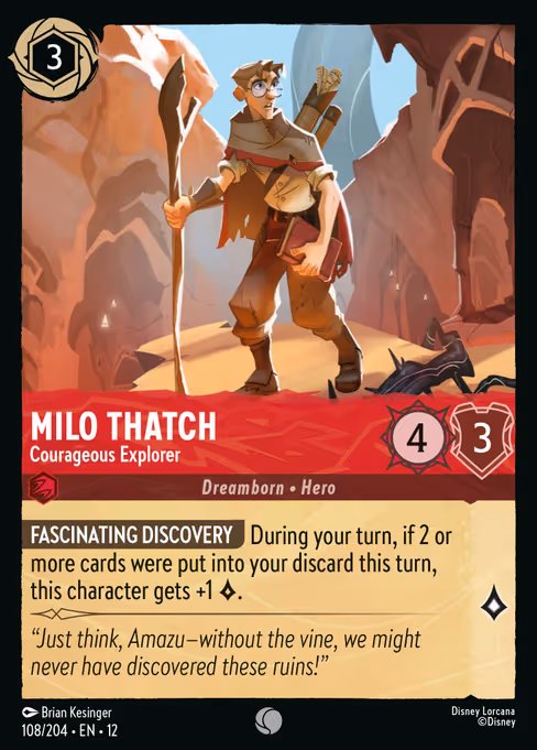 Milo Thatch Courageous Explorer