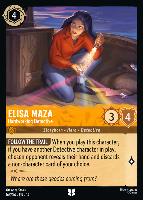 Elisa Maza — Hardworking Detective