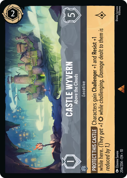 #0204 � Castle Wyvern - Above the Clouds