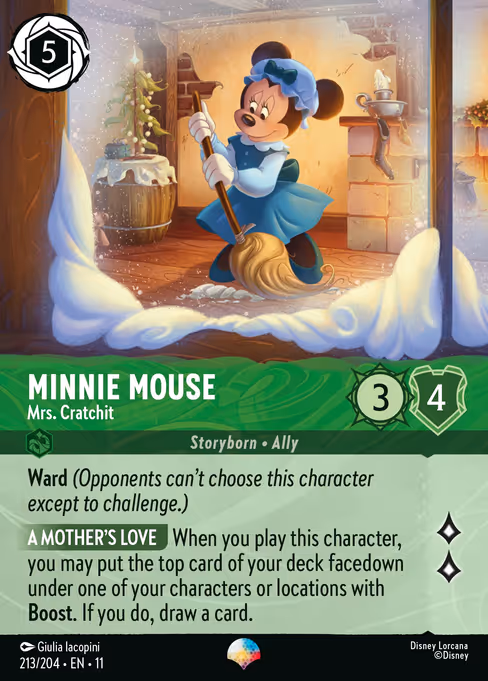 Minnie Mouse - Mrs. Cratchit