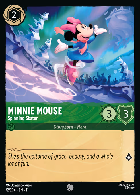 Minnie Mouse - Spinning Skater