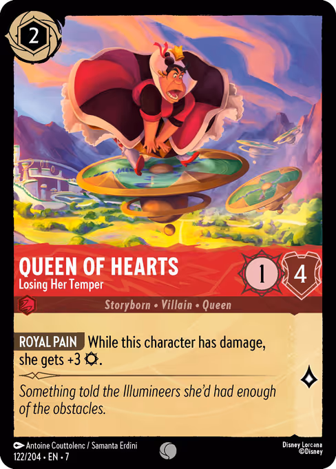 Queen of Hearts - Losing Her Temper