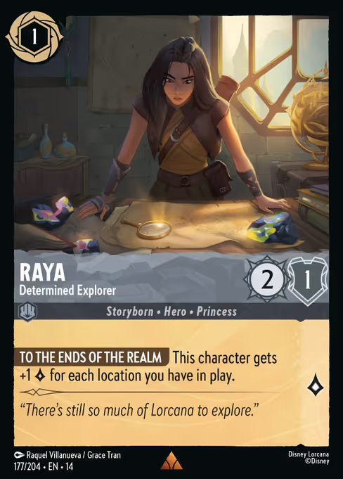 Raya — Determined Explorer