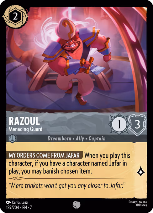 Razoul - Menacing Guard