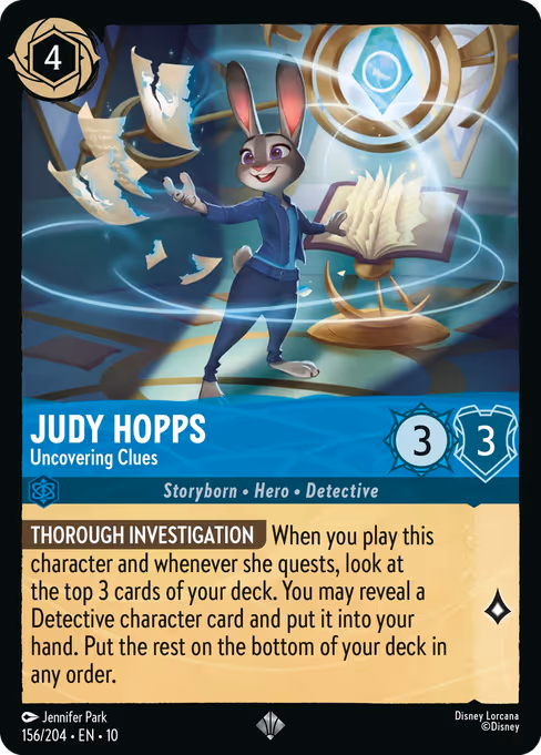 #0156 � Judy Hopps - Uncovering Clues