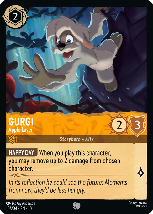 #0010 � Gurgi - Apple Lover [Foil] (Foil)
