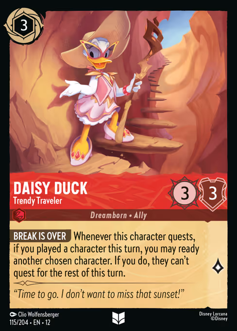 Daisy Duck Trendy Traveler