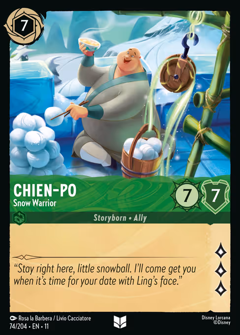 Chien-Po - Snow Warrior