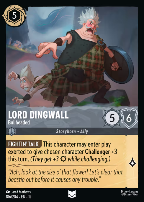 Lord Dingwall Bullheaded