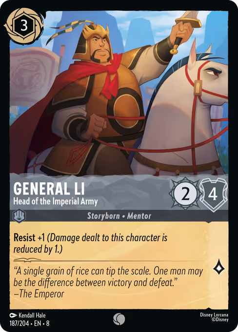 General Li - Head of the Imperial Army