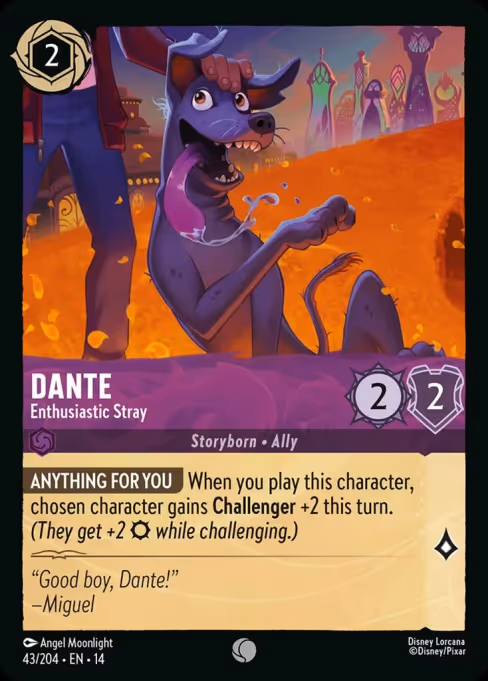 Dante — Enthusiastic Stray