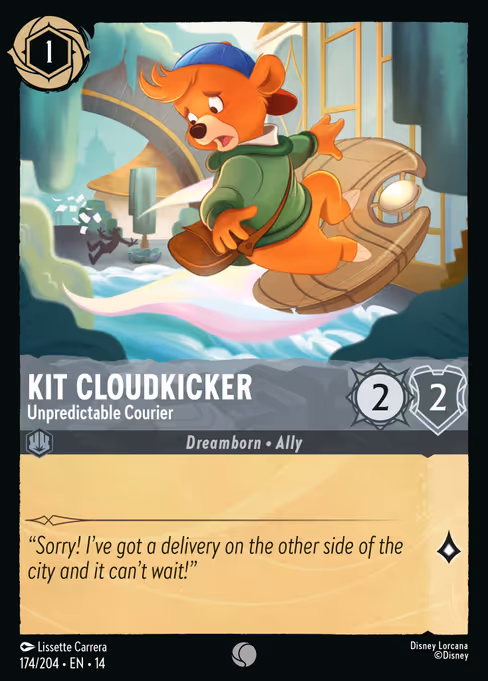 Kit Cloudkicker — Unpredictable Courier