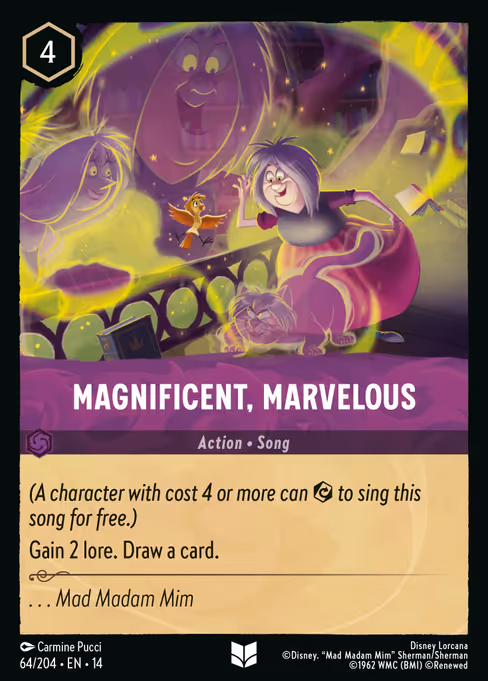 Magnificent, Marvelous