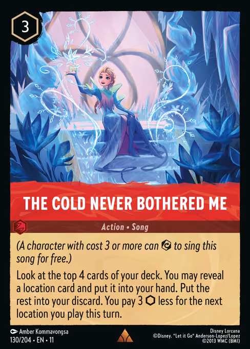 The Cold Never Bothered Me