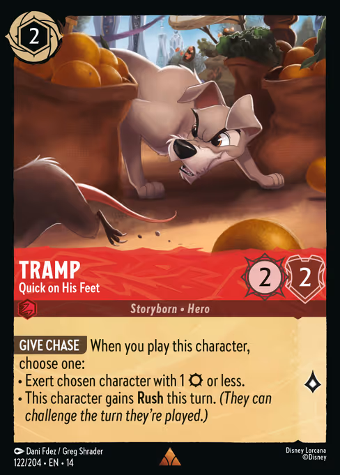Tramp — Quick on His Feet
