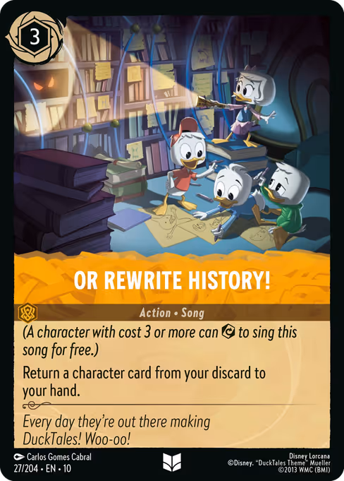 #0027 � Or Rewrite History! [Foil] (Foil)