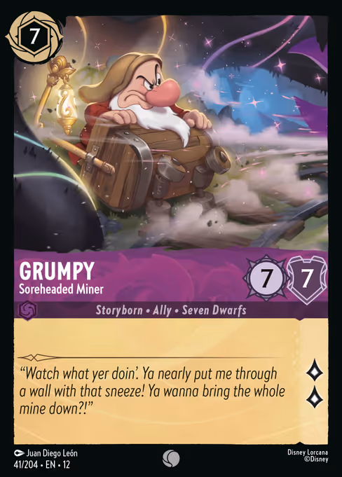 Grumpy Soreheaded Miner