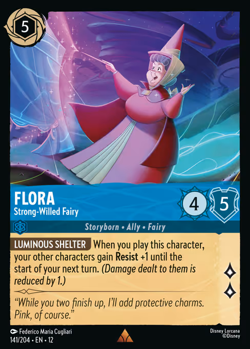 Flora Strong-Willed Fairy