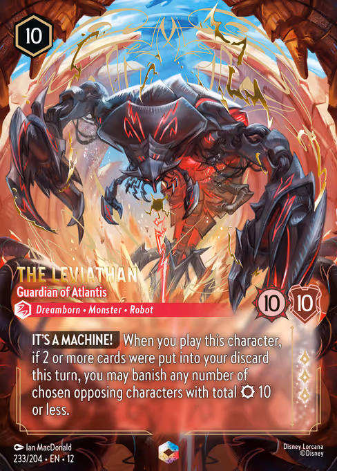 The Leviathan Guardian of Atlantis