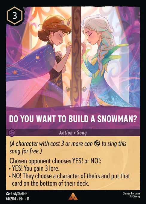 Do You Want to Build A Snowman?