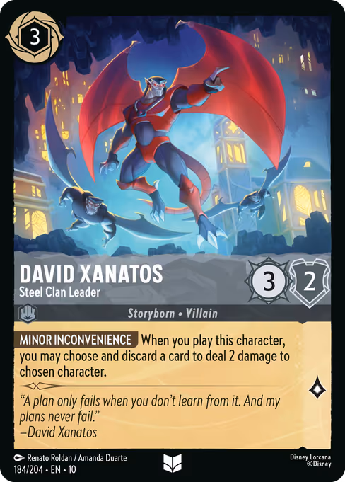 #0184 � David Xanatos - Steel Clan Leader [Foil] (Foil)