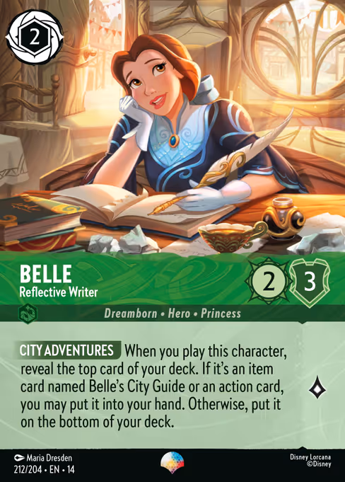 Belle — Reflective Writer