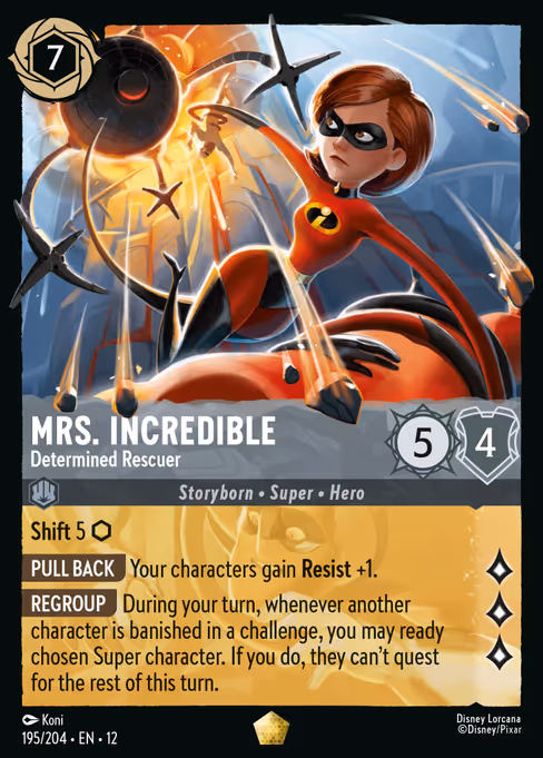 Mrs. Incredible Determined Rescuer