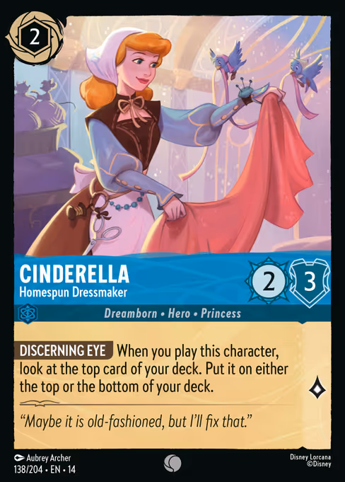 Cinderella — Homespun Dressmaker