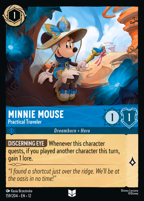 Minnie Mouse Practical Traveler