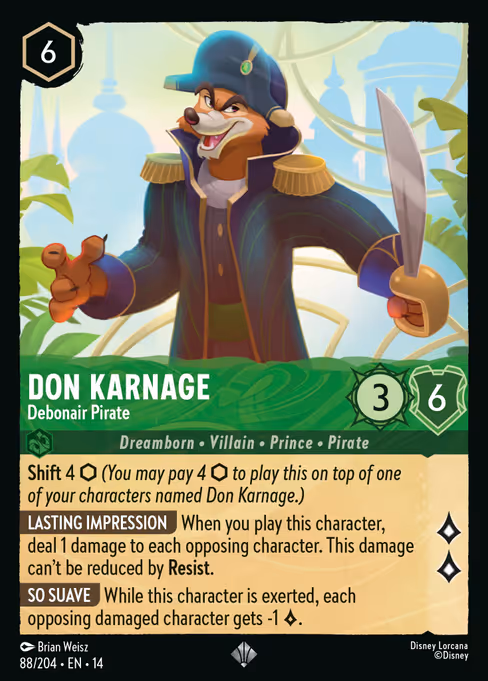 Don Karnage — Debonair Pirate