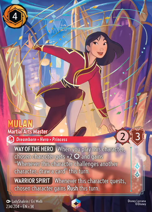 Mulan — Martial Arts Master