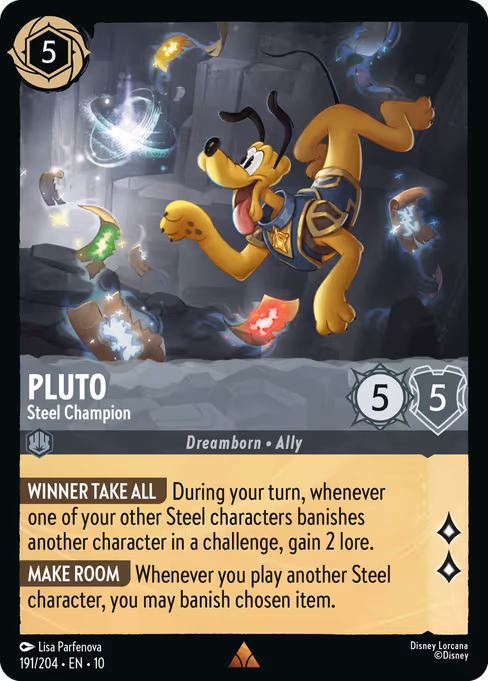#0191 � Pluto - Steel Champion