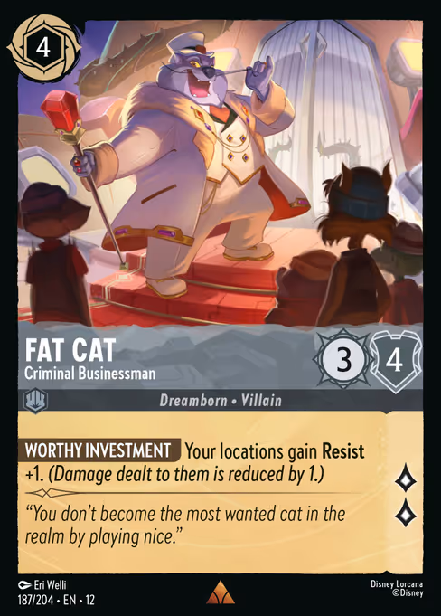 Fat Cat Criminal Businessman