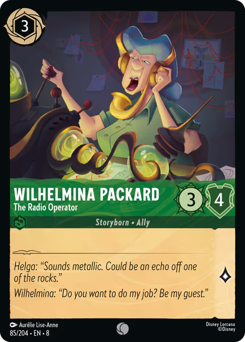 Wilhelmina Packard - The Radio Operator