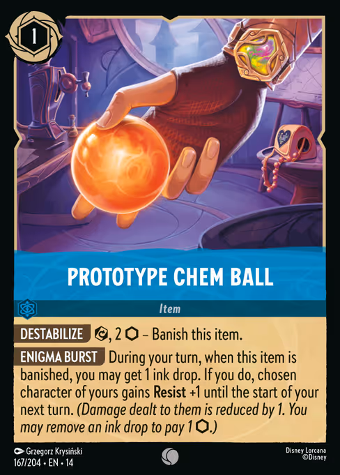 Prototype Chem Ball