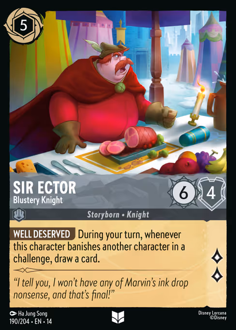 Sir Ector — Blustery Knight