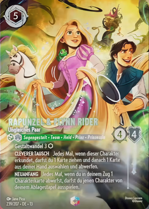 Rapunzel & Flynn Rider - Unequal Pair