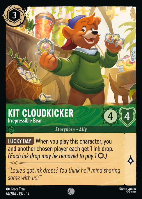 Kit Cloudkicker — Irrepressible Bear