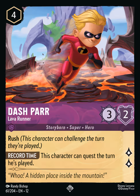 Dash Parr Lava Runner